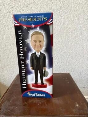 Herbert Hoover United States Presidents Series Bobblehead Figurine